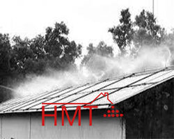 phun sương mái tôn
